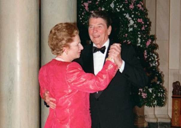 The prank recording belied the fact that Thatcher and Reagan were good friends. Picture: Getty
