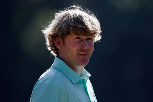 Brandt Snedeker during a practice round prior to the Tournament of Champions. Picture: Getty