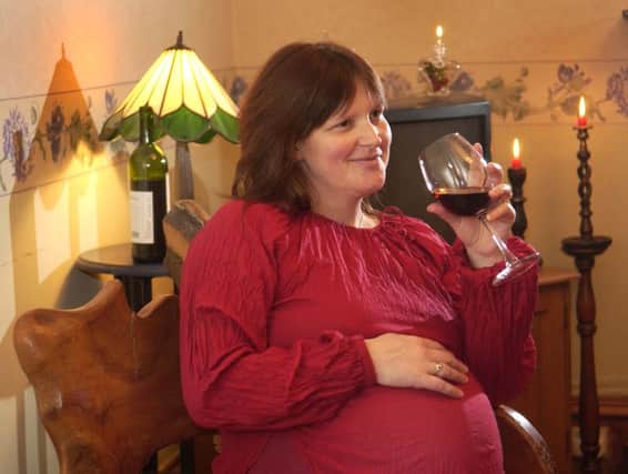 Small quantities of alcohol throughout pregnancy can lead to betteradjusted youngsters. Picture Jon Savage