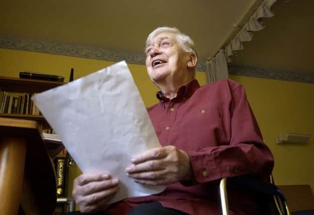 Edwin Morgan, a noted supporter of independence. Picture: TSPL