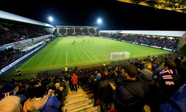 East End Park, valued at £11.2m at the time, was put down as capital for the loan. Picture: SNS
