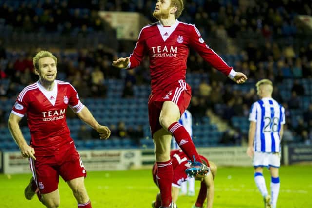 Aberdeen scorer Mark Reynolds. Picture: SNS