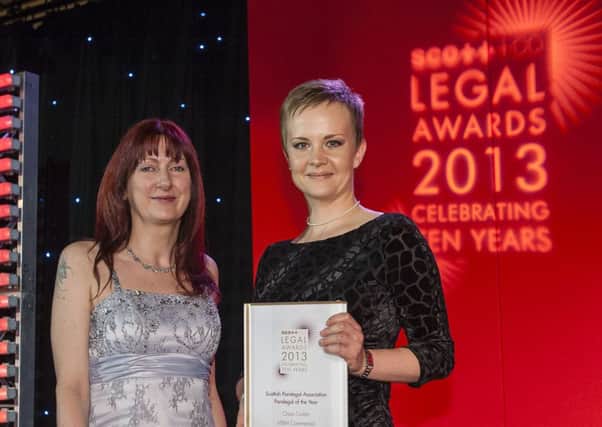 Last year's Scott + Co
Scottish Legal Awards. Picture: John Young