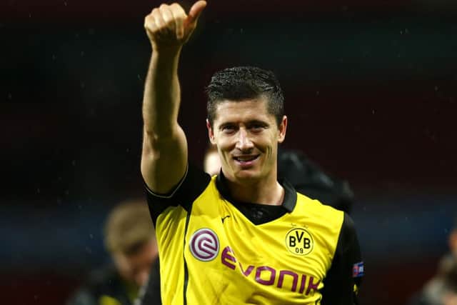 Robert Lewandowski: 11 league goals. Picture: Reuters