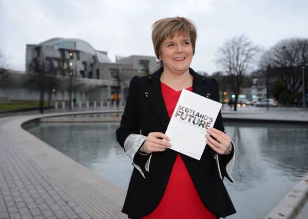 Nicola Sturgeon: Challenges No campaign to spell it out. Picture: Neil Hanna