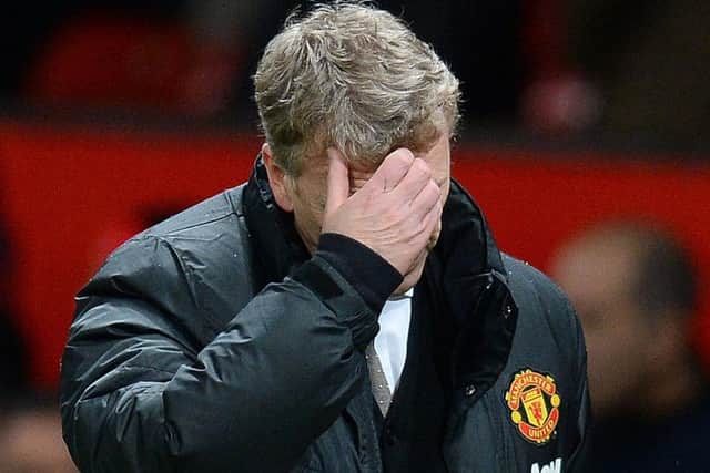 David Moyes has come under pressure after a faltering start at Manchester United. Picture: Getty