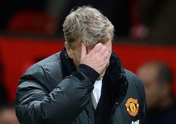 David Moyes has come under pressure after a faltering start at Manchester United. Picture: Getty