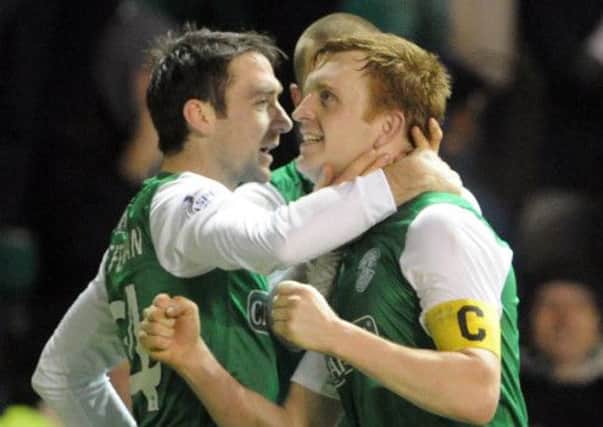Hibs collected ten points out of 12, with skipper Liam Craig on song. Picture: Jane Barlow