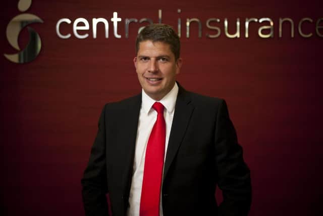 Central Insurance managing director Iain Henry is in line for a bumper payout. Picture: Ross Johnston