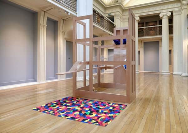 Claire Barclay's exhibition at the Talbot Rice gallery. Picture: Submitted