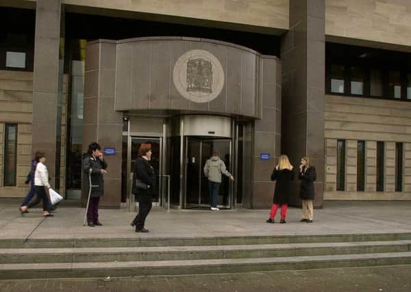 Glasgow Sheriff Court. Picture: TSPL