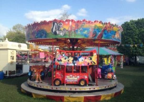 A trailer carrying a fun fair ride was stolen from Cowdenbeath. Picture: Contributed