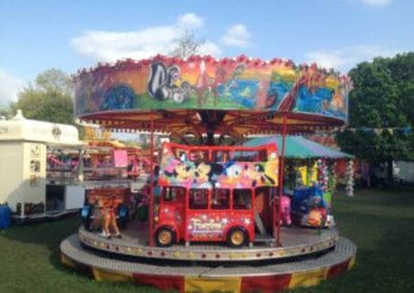 A trailer carrying a fun fair ride was stolen from Cowdenbeath. Picture: Contributed