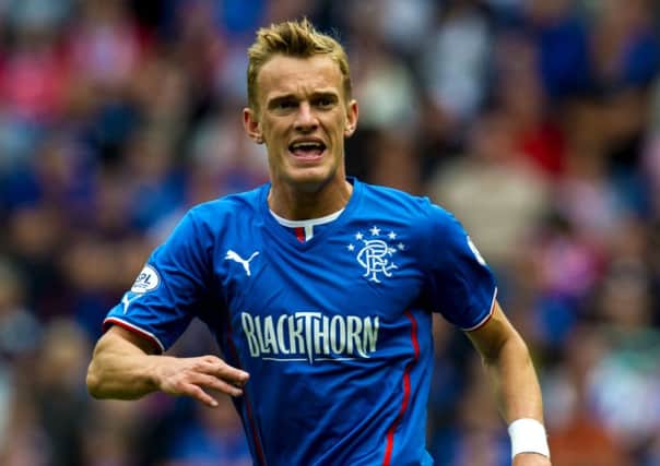Dean Shiels signed a four-year deal at Rangers last summer. Picture: SNS