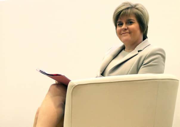 Nicola Sturgeon is pulling out all the stops to get non-Nationalist voters onside. Picture: PA