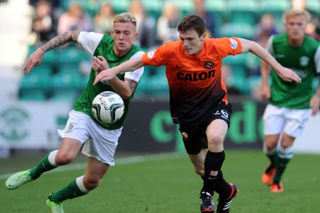 Dundee United's Andrew Robertson has become a hot property. Picture: Ian Rutherford
