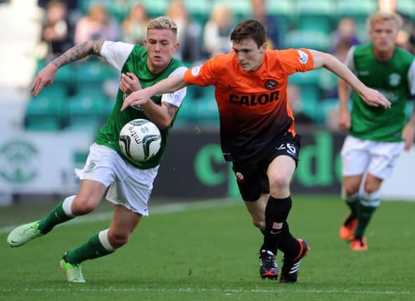 Dundee United's Andrew Robertson has become a hot property. Picture: Ian Rutherford