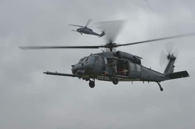 A USAF HH-60G Pave Hawk helicopter of the same type as the one that crashed. Picture: AP
