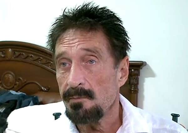 John McAfee is to have his name dropped from the software brand he pioneered. Picture: Contributed