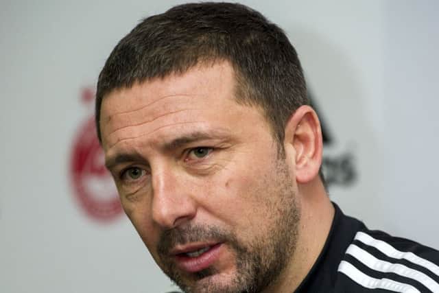 Derek McInnes: Respects Hibs. Picture: SNS