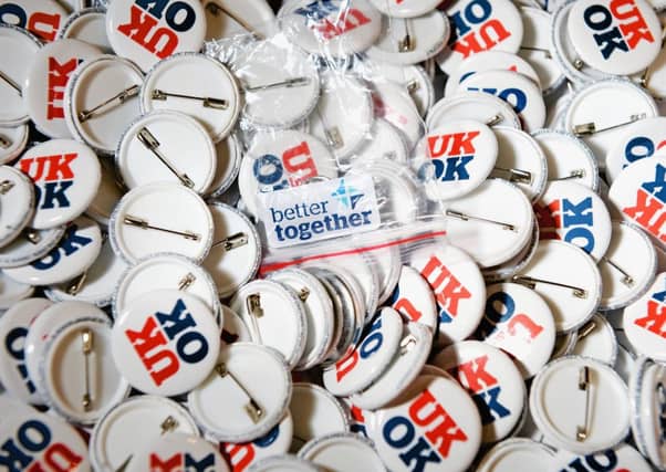 Better Together have appointed Professor Jim Gallagher to put forth the positive case for remaining in the Union. Picture: Getty
