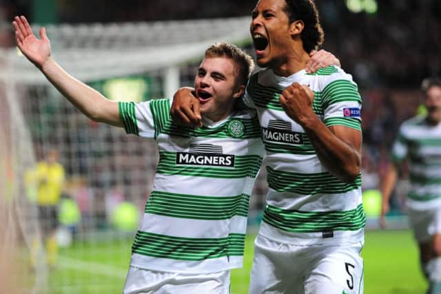 Virgil van Dijk: 'Amazing' first six months at Celtic. Picture: Ian Rutherford
