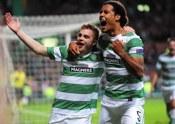 Virgil van Dijk: 'Amazing' first six months at Celtic. Picture: Ian Rutherford