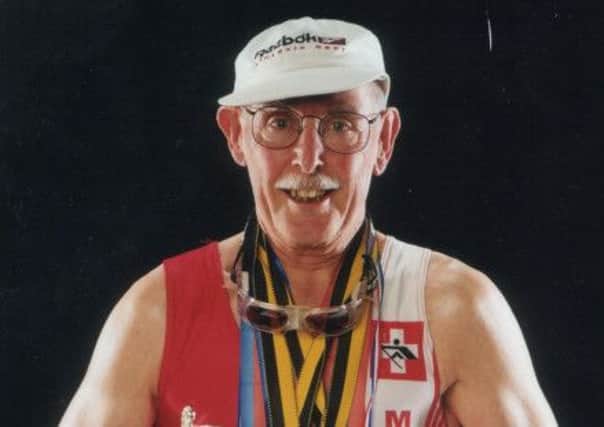 Charles Eugster, 93-year-old body builder and rower. Picture: Tash.com