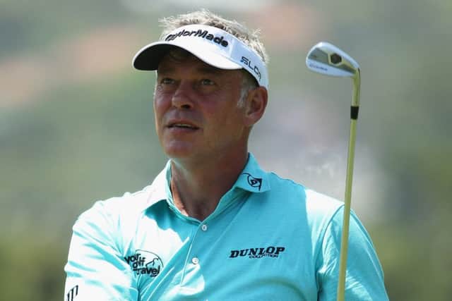 Darren Clarke carded an opening 69 after shedding 40-plus pounds over the winter. Picture: Getty