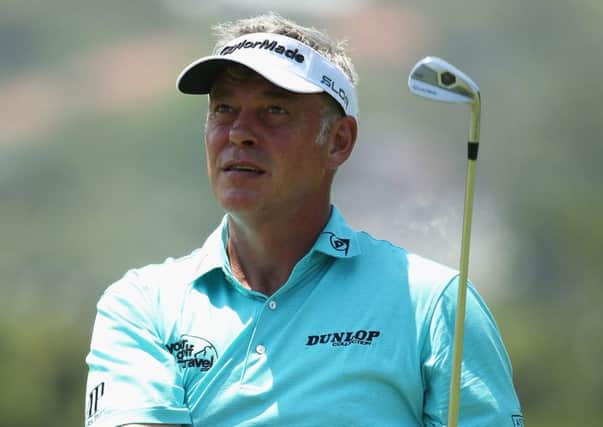 Darren Clarke carded an opening 69 after shedding 40-plus pounds over the winter. Picture: Getty