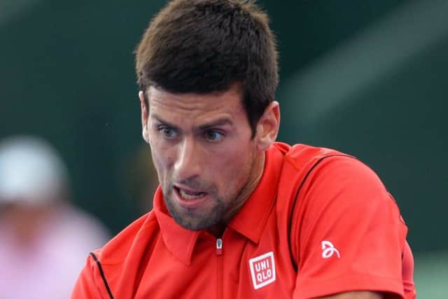 Novak Djokovic: Defending title. Picture: Getty