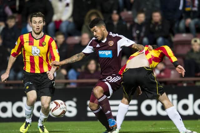 Callum Tapping is the latest Hearts star to be laid-low by illness. Picture: Ian Georgeson
