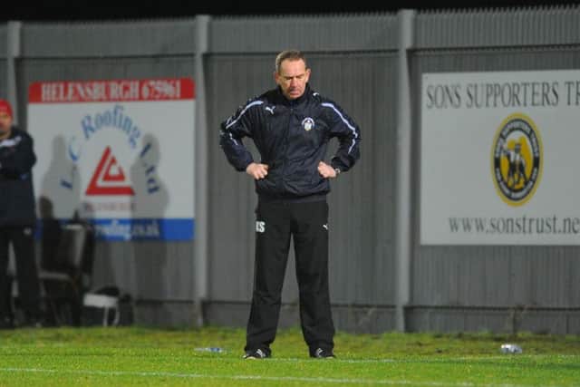 Morton manager Kenny Shiels watched his team lose 2-0 last time out. Picture: Robert Perry