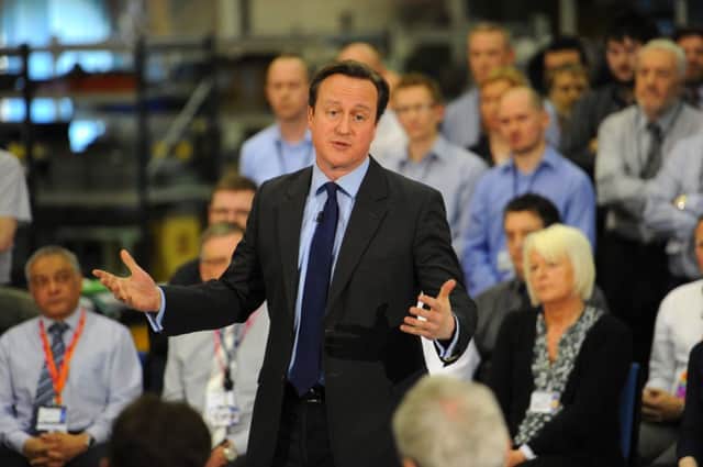 David Cameron admitted he was unpopular north of the border. Picture: Robert Perry