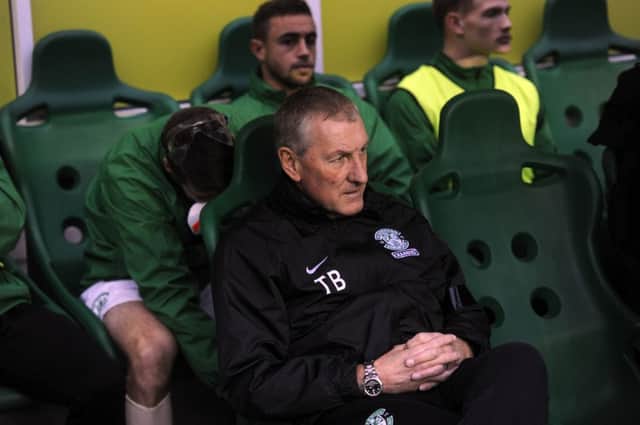 Hibs manager is keen to use January for some pruning and shredding of squad. Picture: Greg Macvean