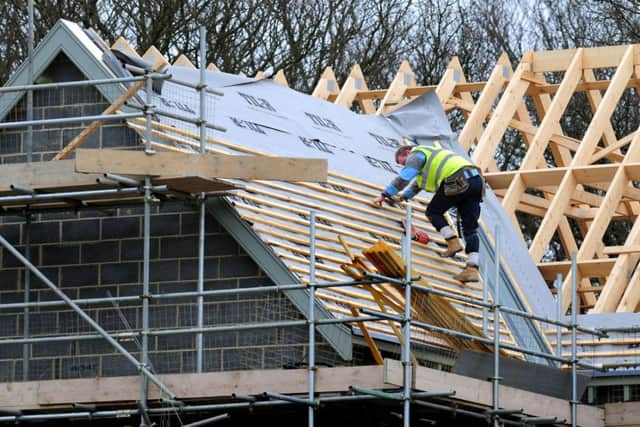 Housebuilding in Scotland on the up, says Rics survey. Picture: PA