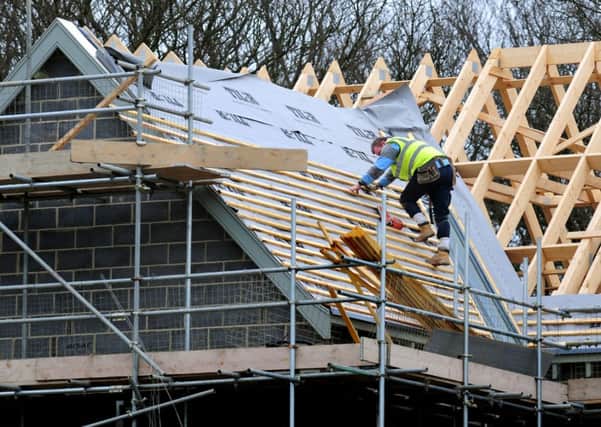Housebuilding in Scotland on the up, says Rics survey. Picture: PA