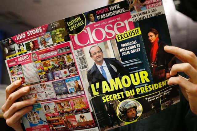 Closer magazine alleges an affair between Francois Hollande and Julie Gayet. Picture: Getty
