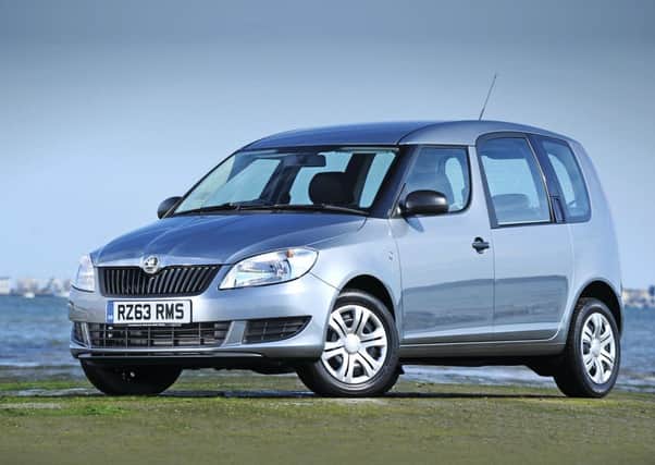 The Skoda Roomster is an un unusual-looking car, but not over the top by modern standards.