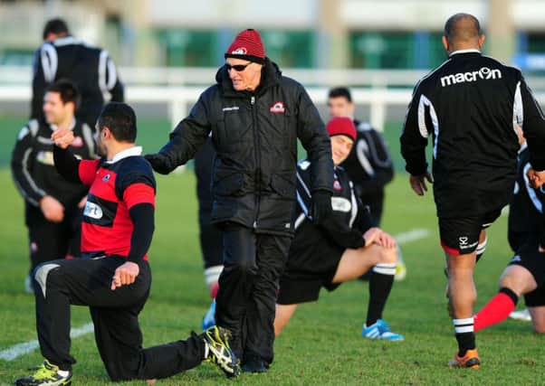 Alan Solomons has named the side to face Perpignan in tomorrow's Heineken Cup clash. Picture: Ian Rutherford