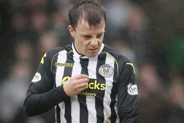 St Mirren midfielder Paul McGowan escaped a jail term despite an alcohol-fuelled assault on two police officers. Picture: PA