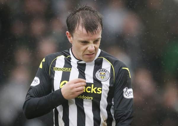 St Mirren midfielder Paul McGowan escaped a jail term despite an alcohol-fuelled assault on two police officers. Picture: PA