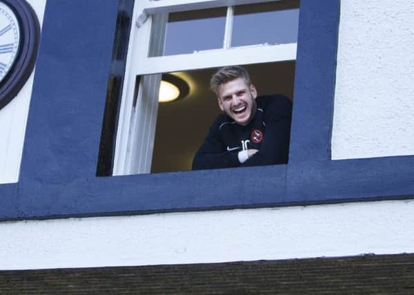 Stuart Armstrong of Dundee Utd at the clubs St Andrews training ground. Picture: Paul Reid