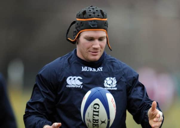 Scotland international Ross Rennie will turn out for Accies against London Scottish. Picture: TSPL