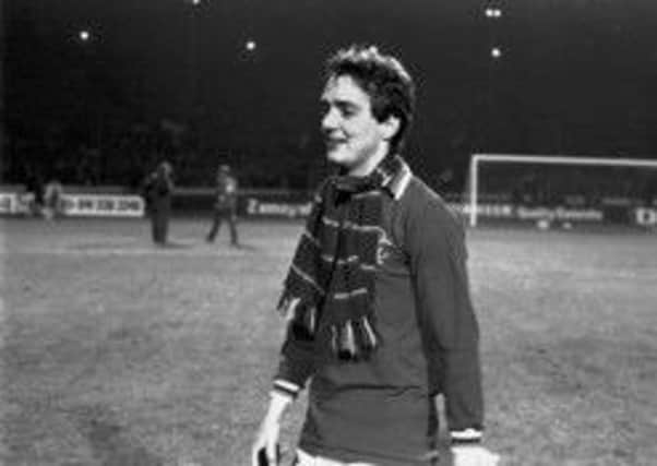 Ian Redford, after scoring the winner in the 1981 League Cup final. Picture: TSPL