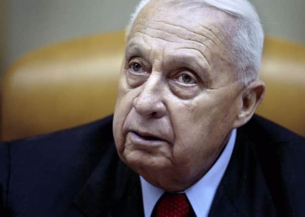 Ariel Sharon, pictured in a file photograph in January 2005. Picture: AP