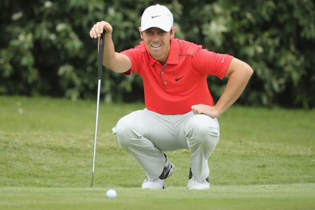 Tommy Fleetwood during the 3rd round of the 2014 Volvo Golf Champions. Picture: Getty