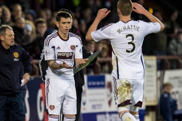 Both Walker (left) and McHattie are thought to have suffered injuries. Picture: SNS