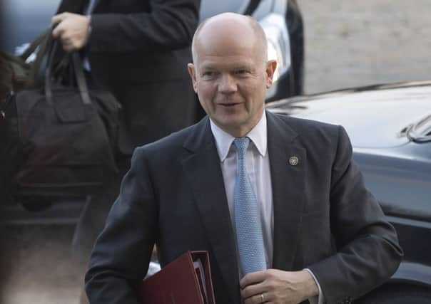 Foreign Secretary William Hague. Picture: Getty