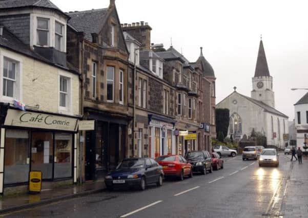 Comrie village. Picture: Ian Rutherford